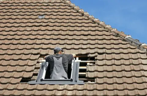 Pose de velux - La Machine